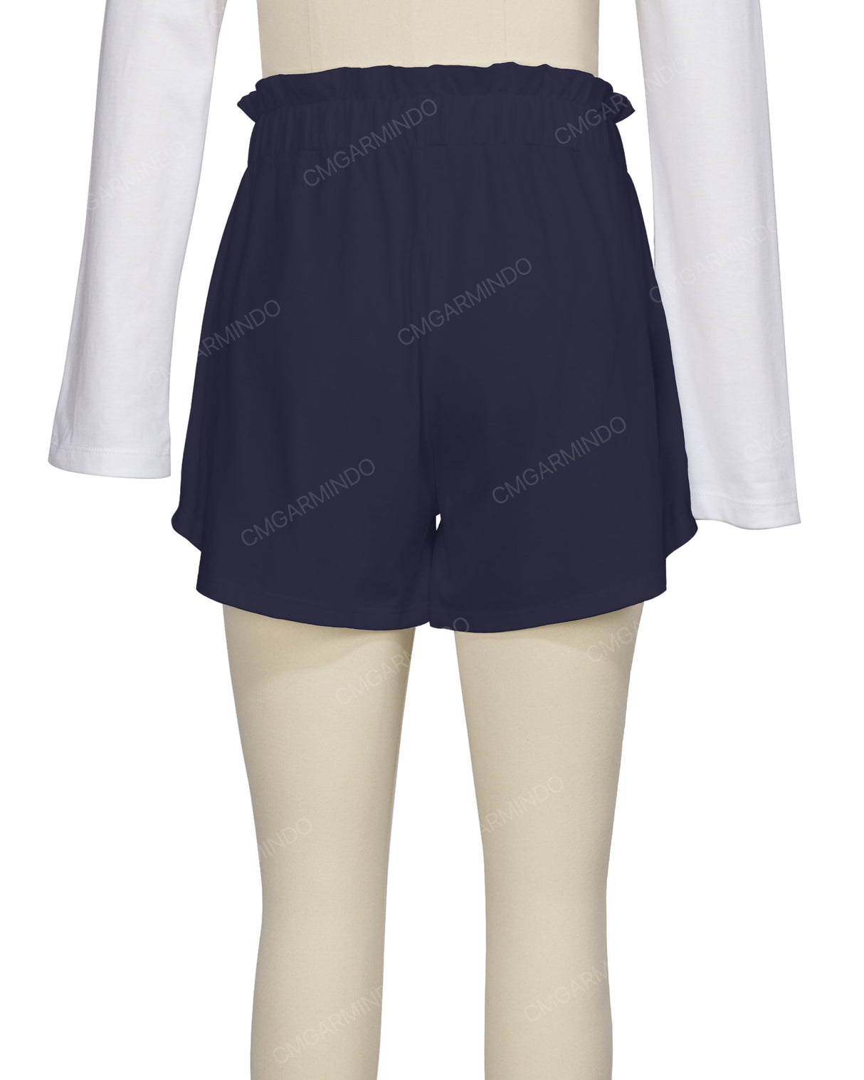 Ruffle Waist Shorts