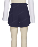 Ruffle Waist Shorts