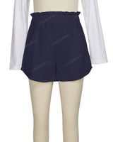 Ruffle Waist Shorts