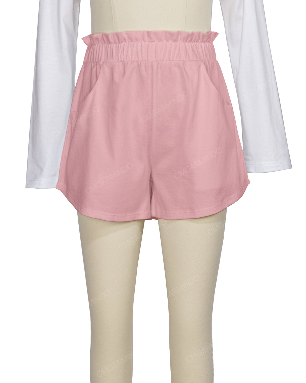 Ruffle Waist Shorts