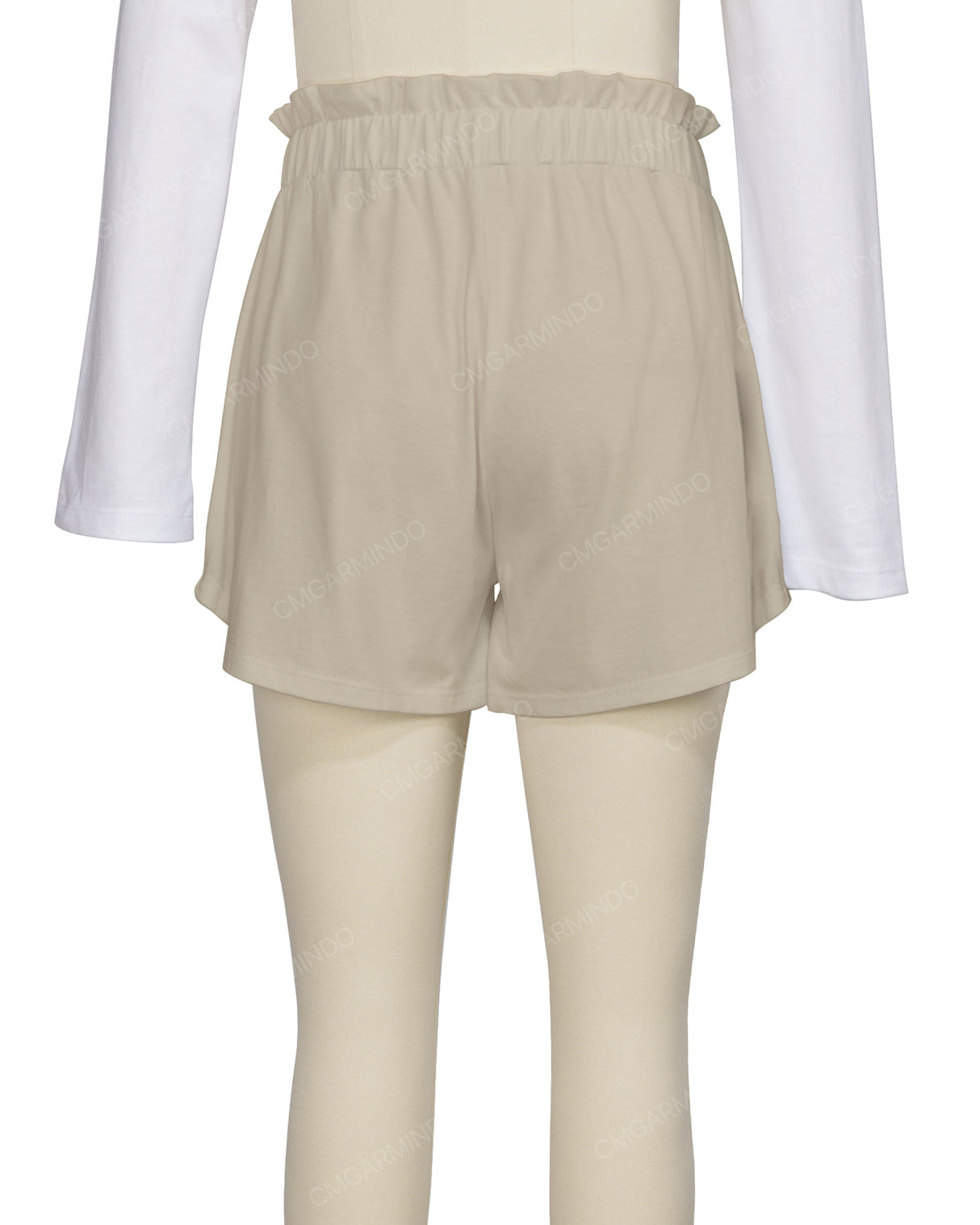 Ruffle Waist Shorts