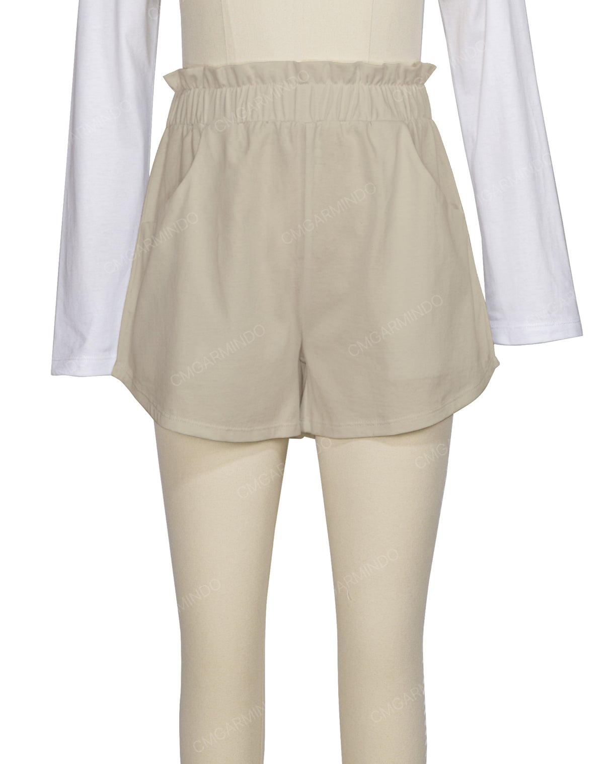 Ruffle Waist Shorts
