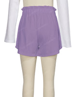 Ruffle Waist Shorts
