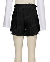 Ruffle Waist Shorts