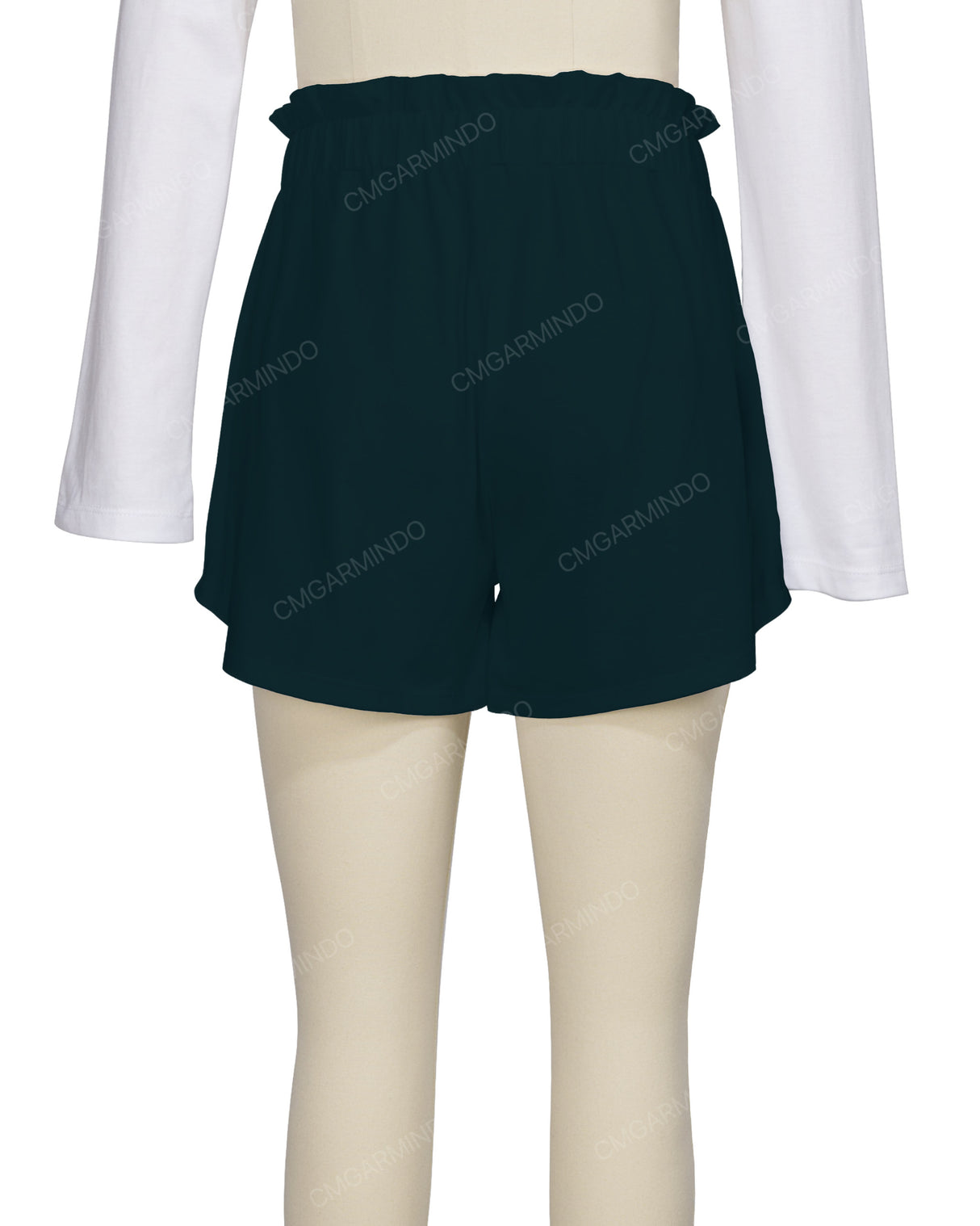 Ruffle Waist Shorts