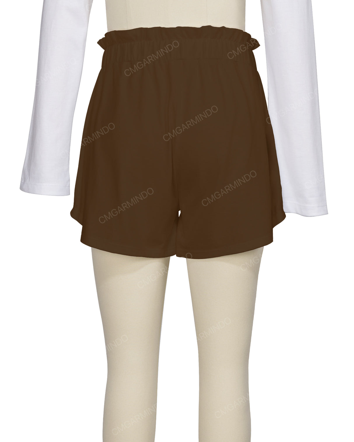 Ruffle Waist Shorts