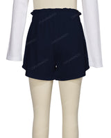 Ruffle Waist Shorts