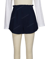 Ruffle Waist Shorts
