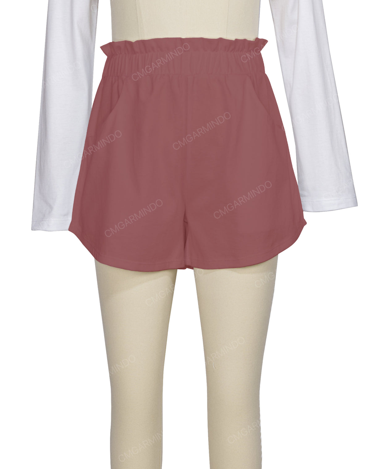 Ruffle Waist Shorts