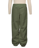 Elastic Folded Hem Sweatpants