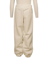 Elastic Folded Hem Sweatpants