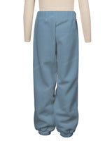 Elastic Folded Hem Sweatpants