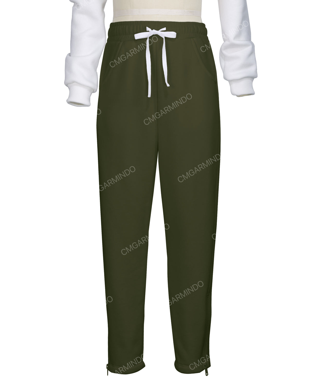 Side Zip Sweatpants