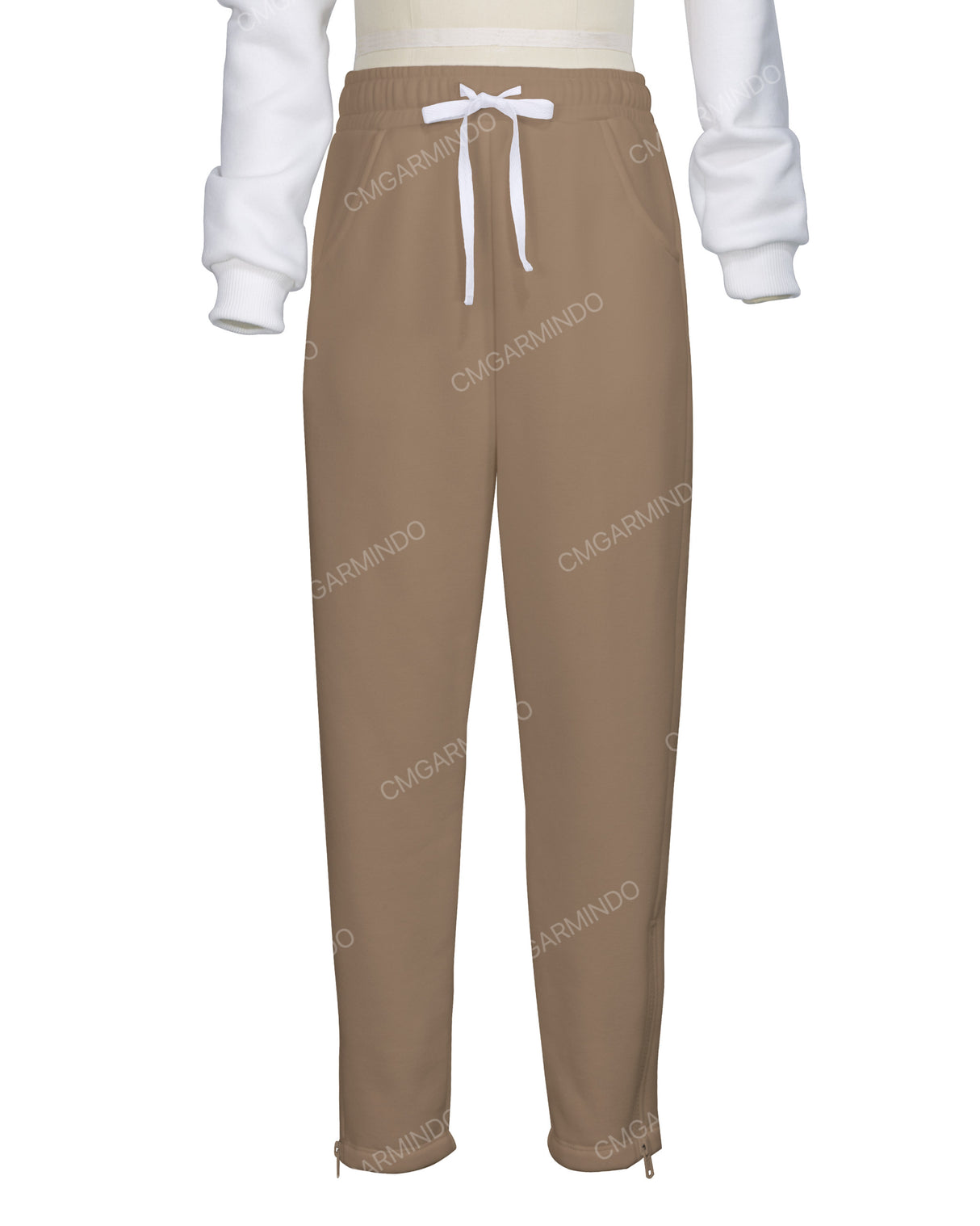 Side Zip Sweatpants