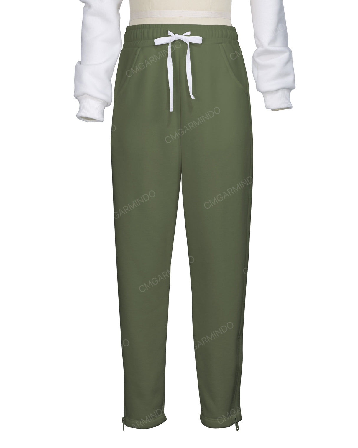 Side Zip Sweatpants