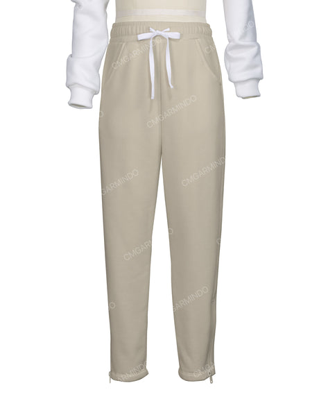 Side Zip Sweatpants