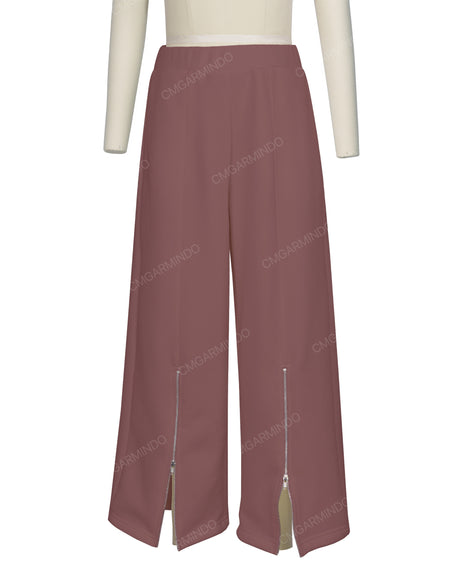 Zip-Up Lounge Pants
