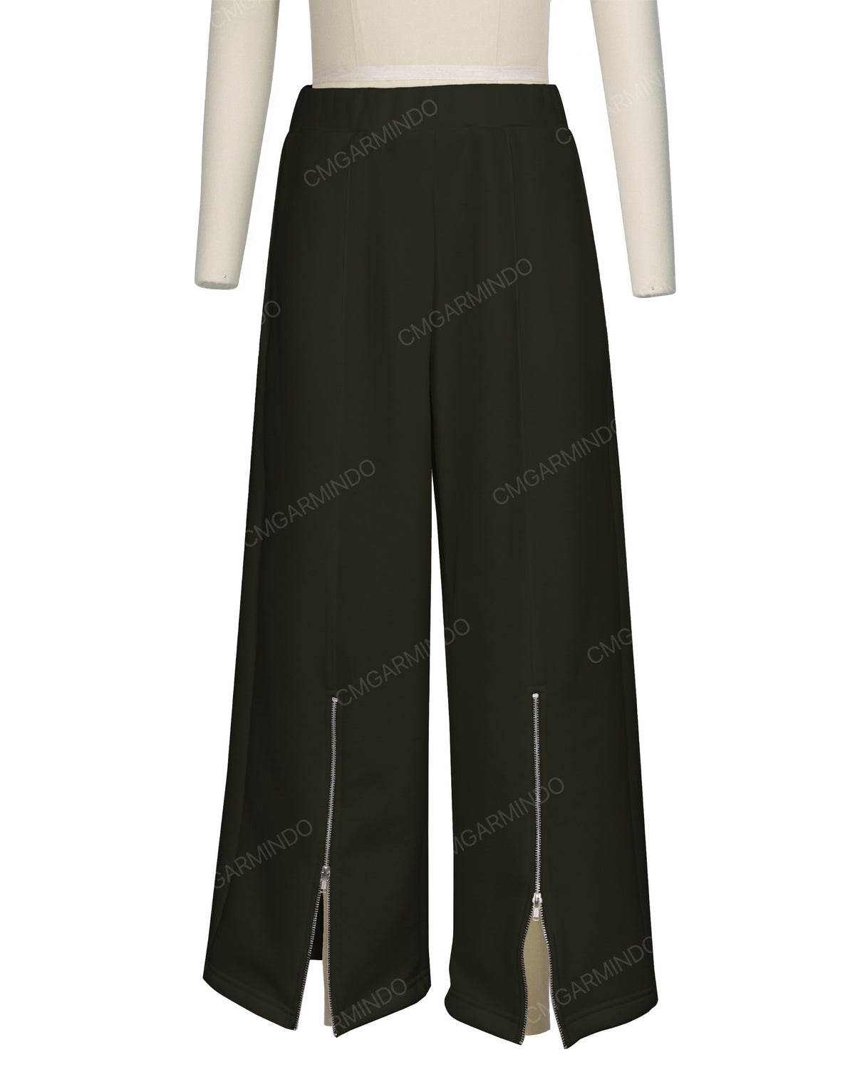 Zip-Up Lounge Pants