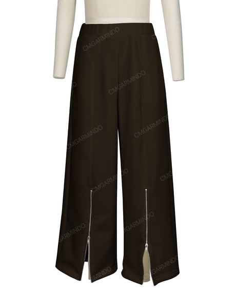 Zip-Up Lounge Pants