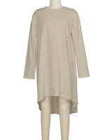 Long Sleeve Asymmetrical Dress