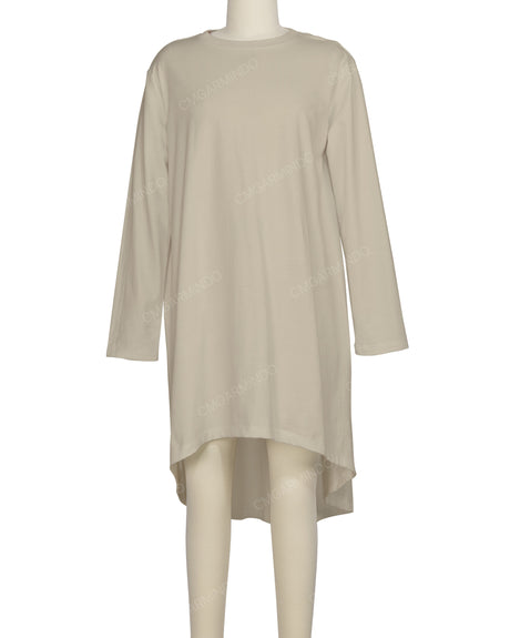 Long Sleeve Asymmetrical Dress