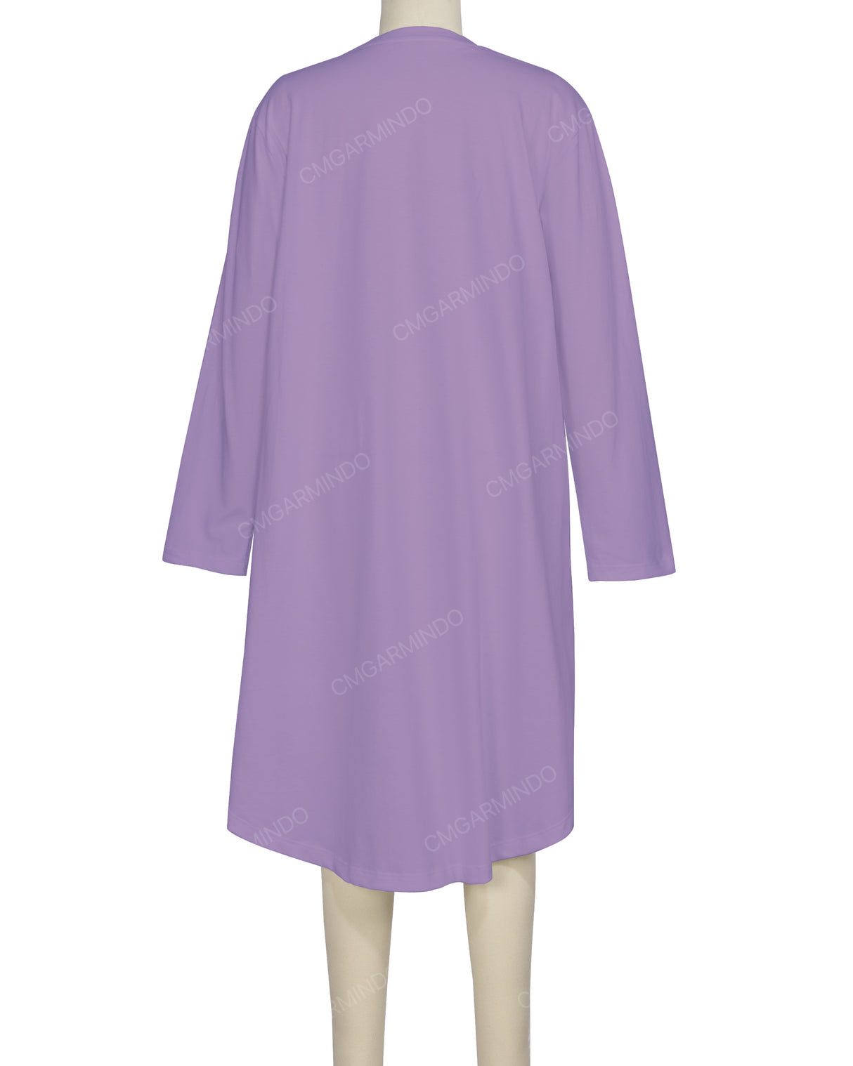 Long Sleeve Asymmetrical Dress