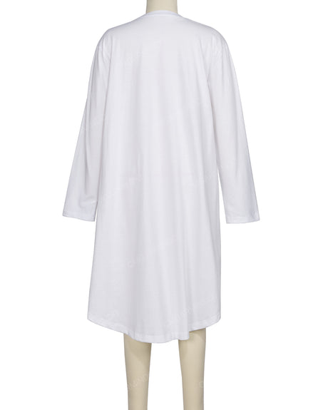 Long Sleeve Asymmetrical Dress