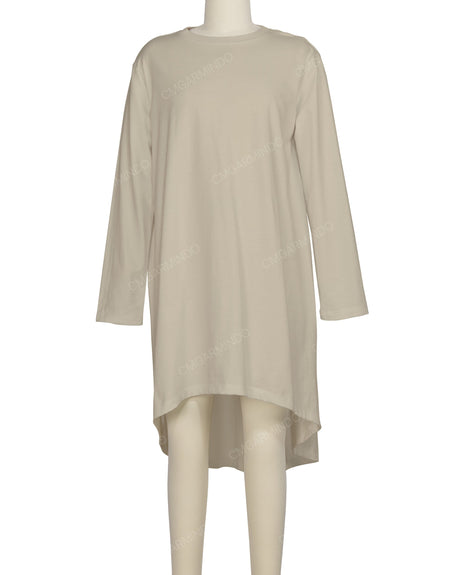 Long Sleeve Asymmetrical Dress