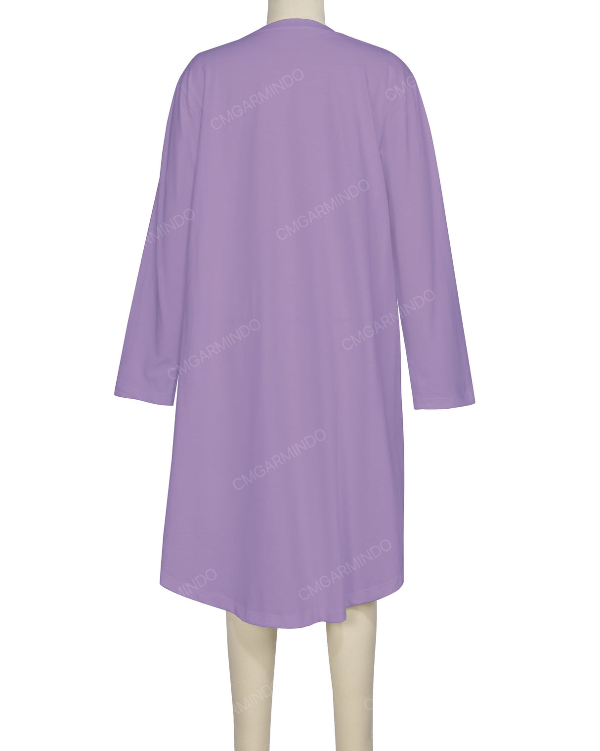 Long Sleeve Asymmetrical Dress