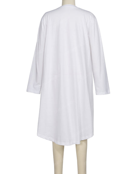 Long Sleeve Asymmetrical Dress