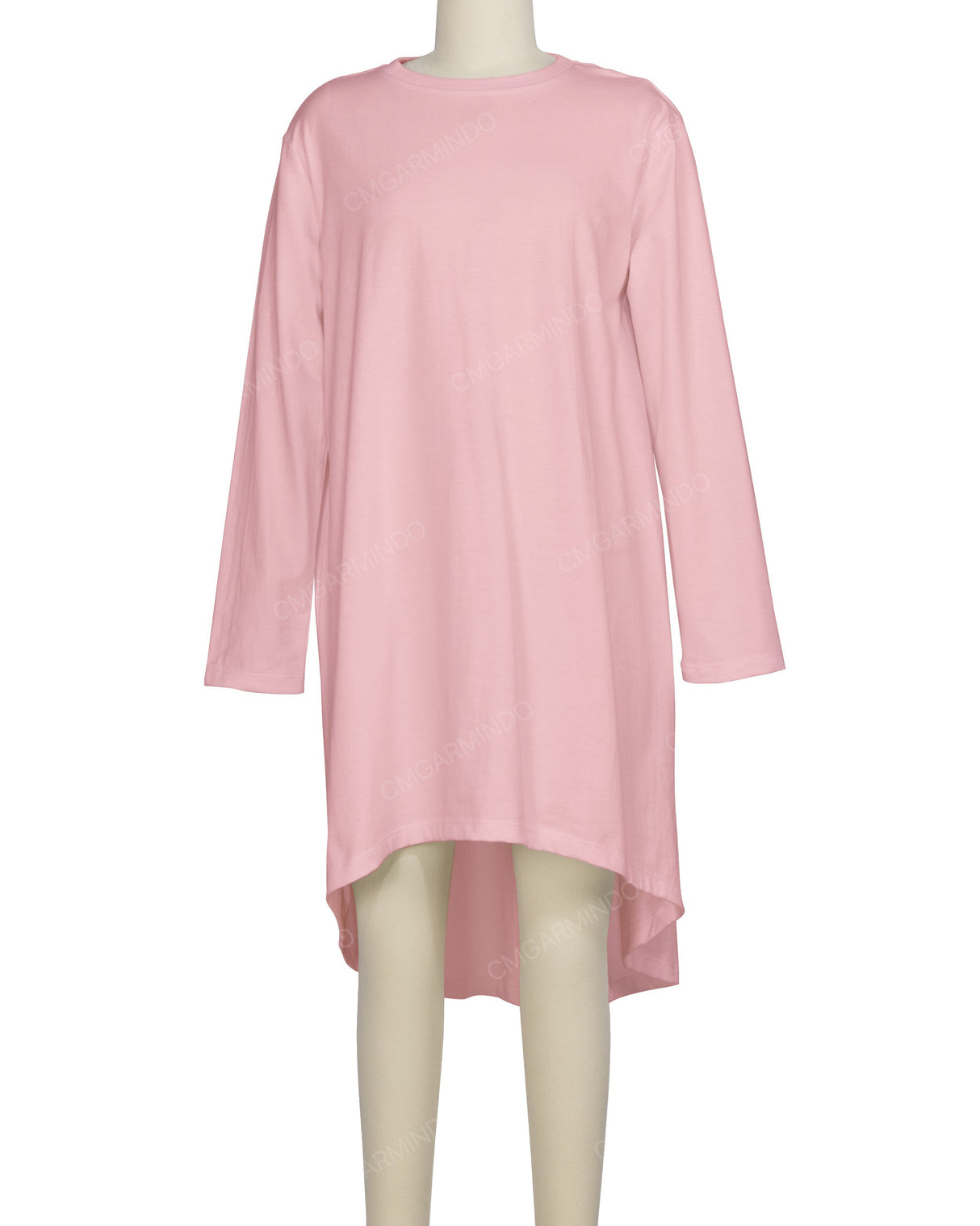 Long Sleeve Asymmetrical Dress