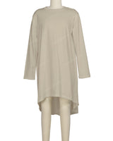 Long Sleeve Asymmetrical Dress
