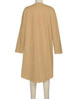 Long Sleeve Asymmetrical Dress