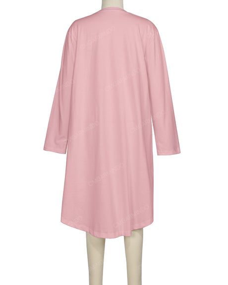 Long Sleeve Asymmetrical Dress