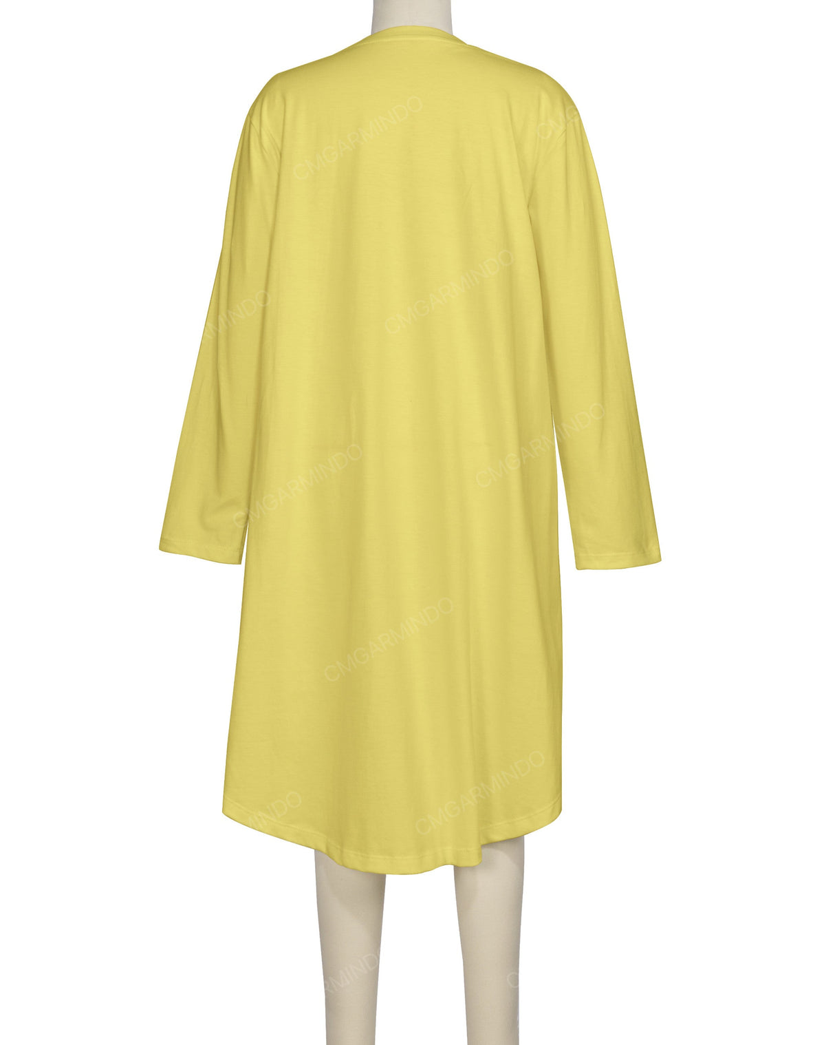 Long Sleeve Asymmetrical Dress