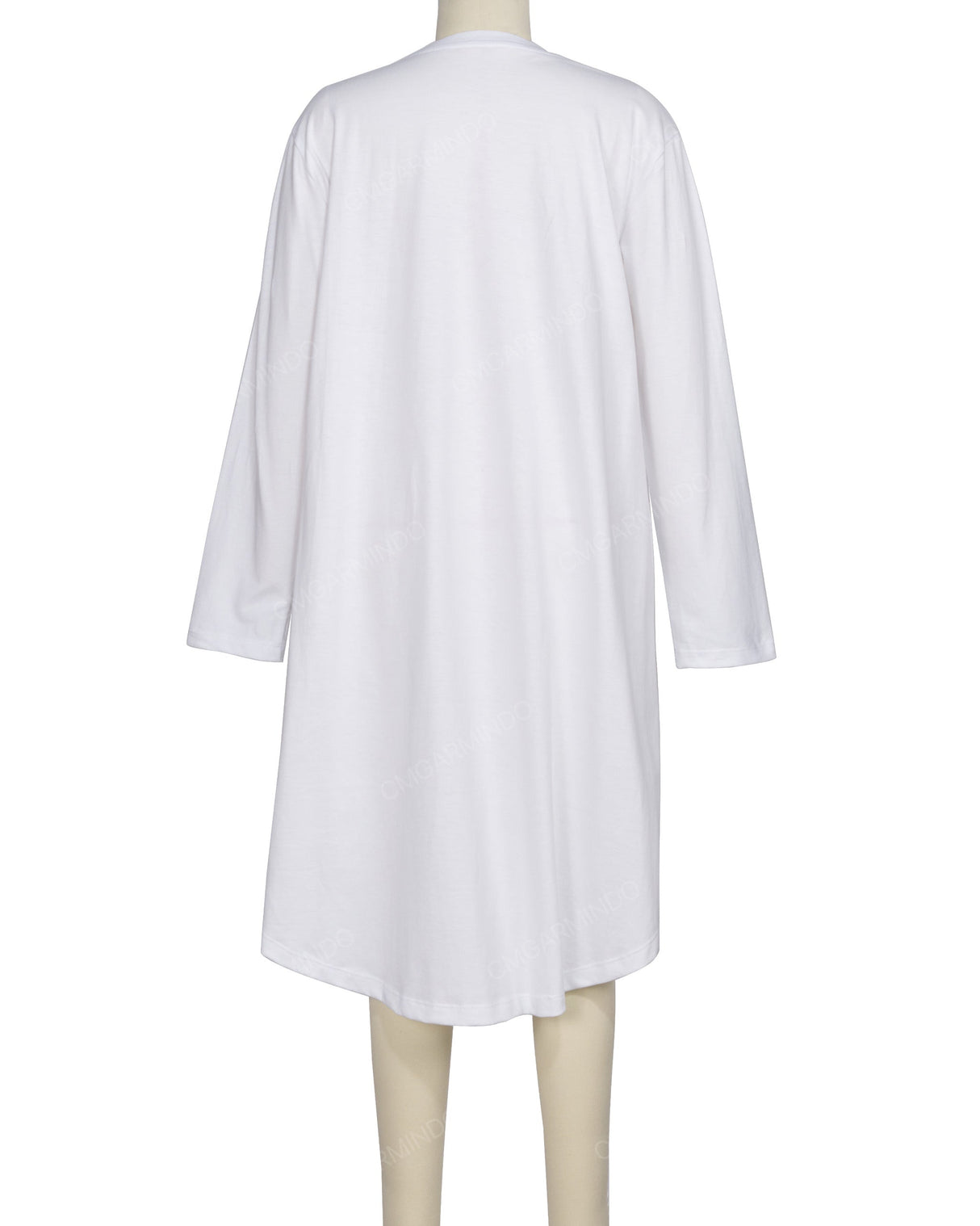 Long Sleeve Asymmetrical Dress