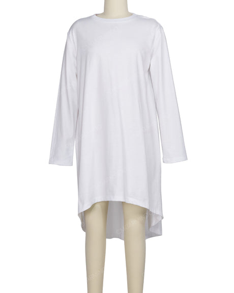 Long Sleeve Asymmetrical Dress