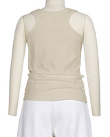 Frill Neck Tank Top