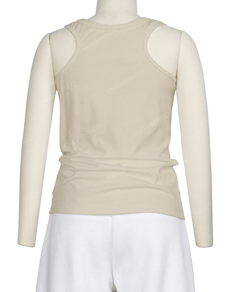 Frill Neck Tank Top