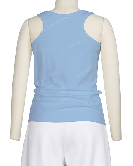 Frill Neck Tank Top