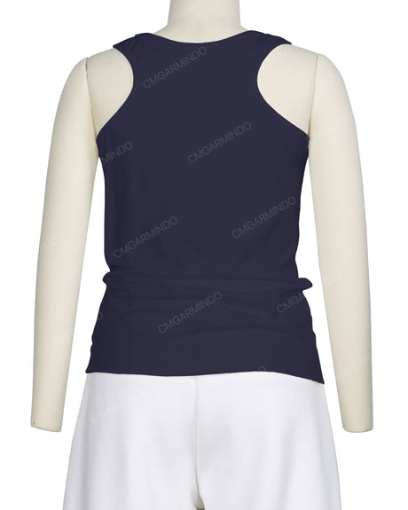 Frill Neck Tank Top