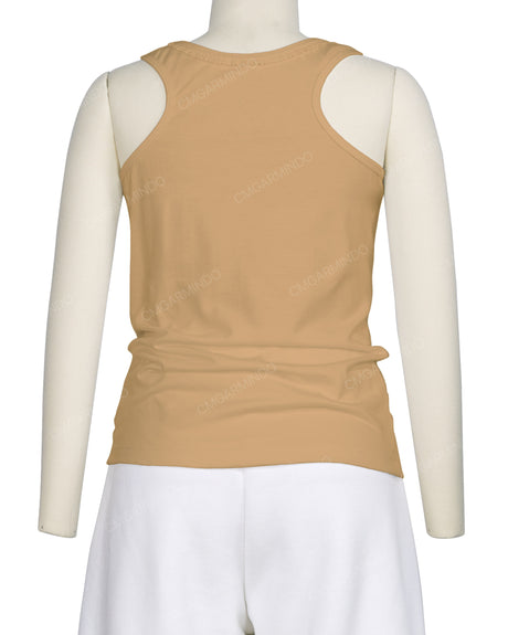 Frill Neck Tank Top