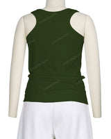 Frill Neck Tank Top