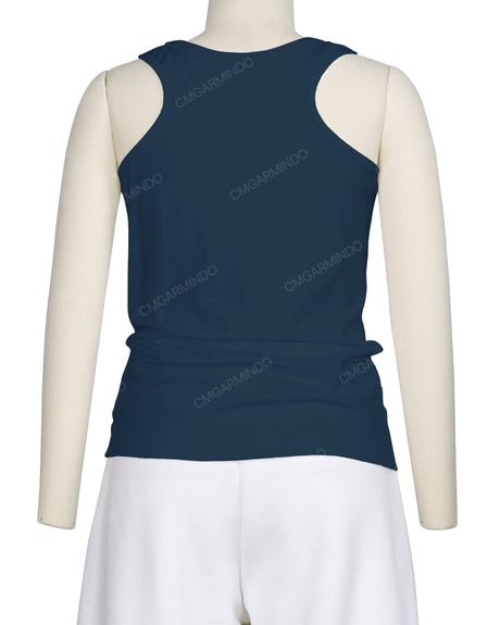 Frill Neck Tank Top