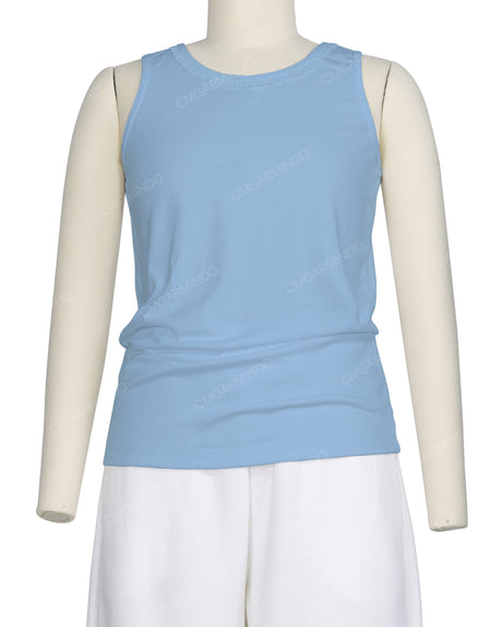 Frill Neck Tank Top