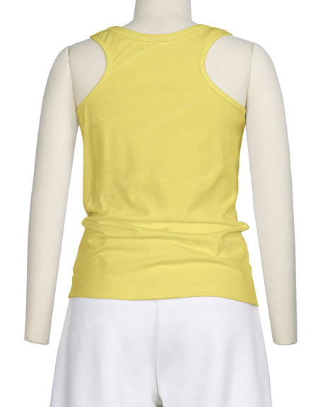 Frill Neck Tank Top