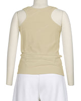 Frill Neck Tank Top