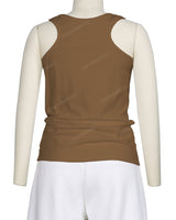 Frill Neck Tank Top