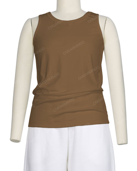 Frill Neck Tank Top