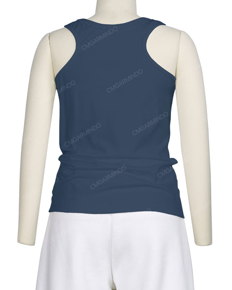 Frill Neck Tank Top